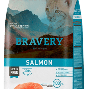 Bravery Kitten Salmon 2 Kg.